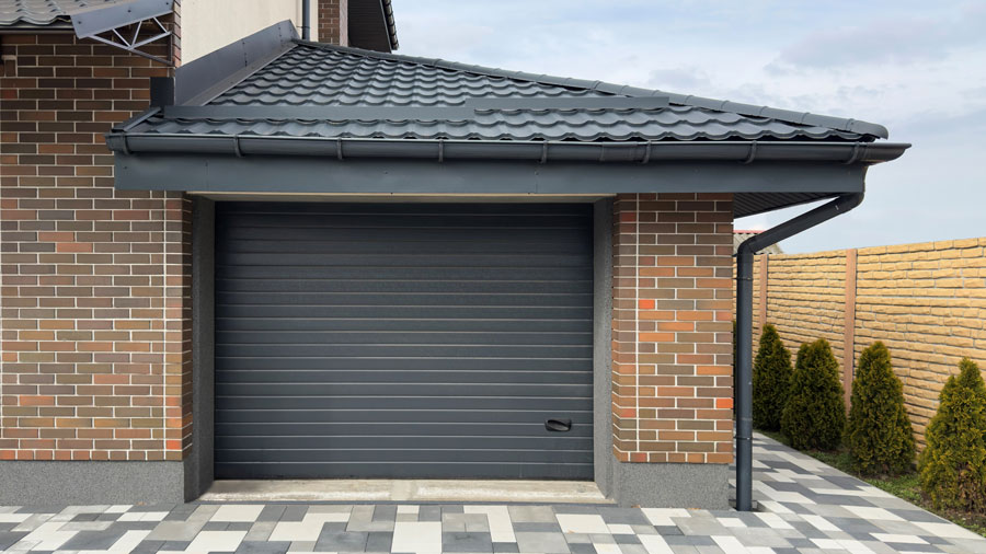 Porte de garage anthracite